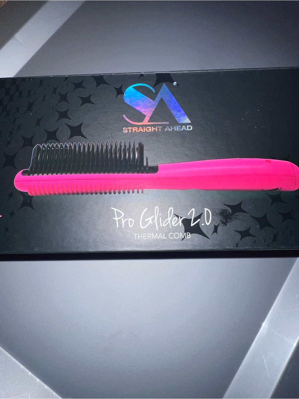 Like New Straight Ahead Pro Glider 2.0 Pink Thermal Comb